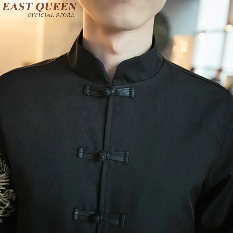 Traditional Chinese Clothing For Men Dragon Bomber Jacket Uniform Oriental Suit Autumn Clothes Men AA1893