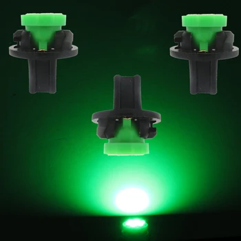 

WLJH Car Light 8pcs T10 LED 194 W5W LED Instrument Bulb Lamp 501 Instrument Panel Lamp Bulb Interior Lights Source 12V 6Colors