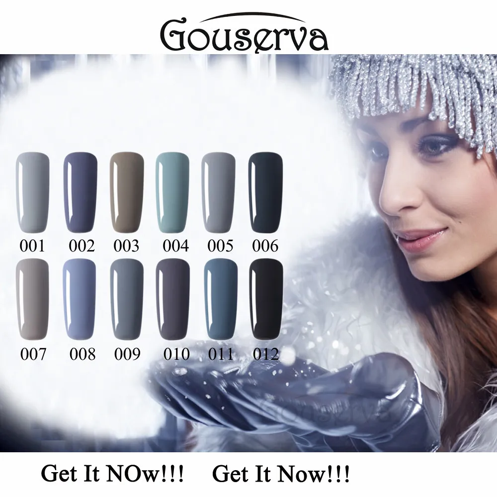 2016 New Arrival Grey Series Gel font b Nail b font font b Polish b font