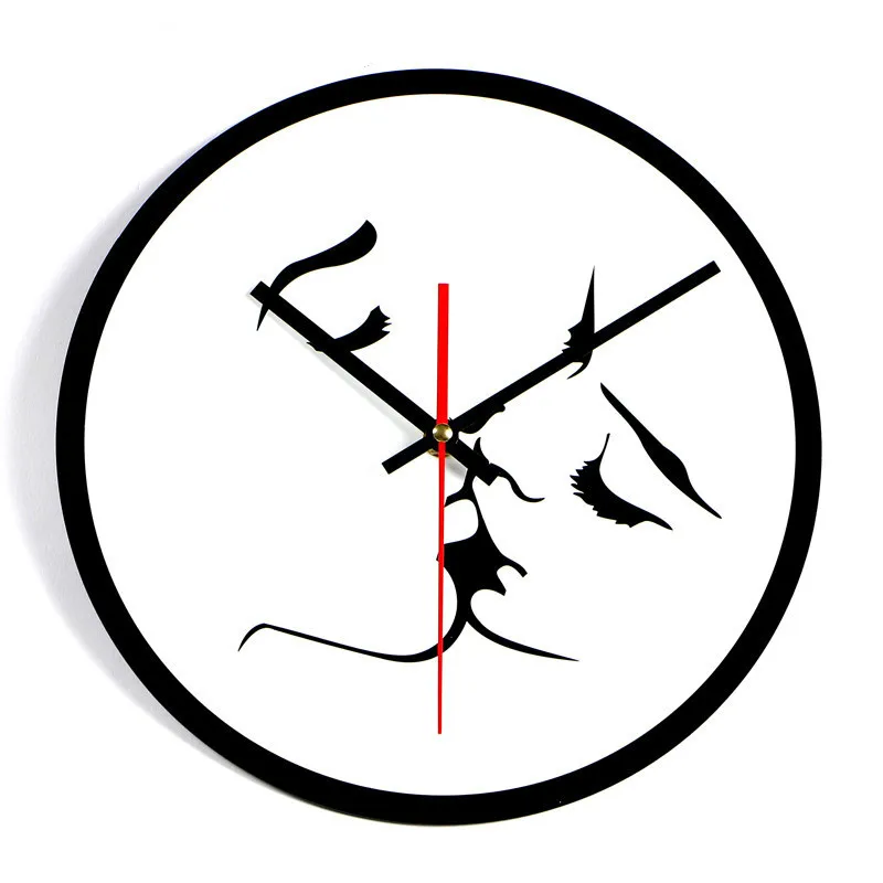 Acrylic Silent Fashion Home Decor For Kitchen Wall Clocks Simple