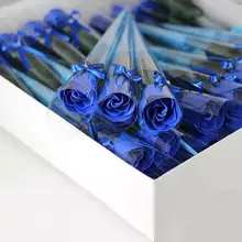 

1box/10pcs Simulation handmake Rose Bouquet Soap flower Craft Wedding Party Decorative Mother's Day gift Birthday Gift KL 2