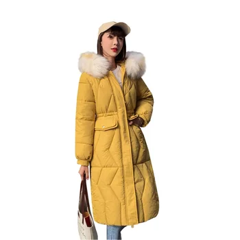 

Big Fur Long Winter Jacket Women Hooded Outwear Parkas Women Coats Female Thick Warm Ladies Jacket Winter Coat Women Parka Mujer