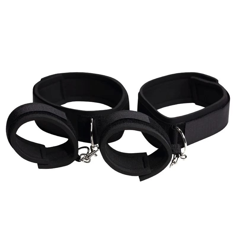  Thigh binding handcuffs alternative male and female slaves teaching torture equipment forced legs w - 32951007466