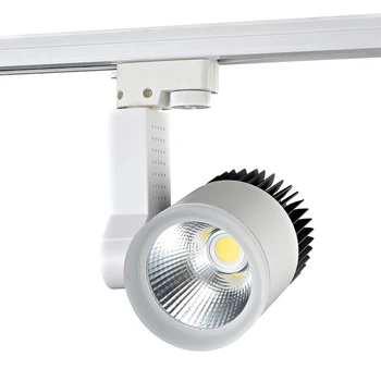 

Track Lighting Rail Light 5W 7W 12W 20W 30W COB Clothing Shoe Shop Black White Track Lights LED Rail Spotlight Light Fixtures