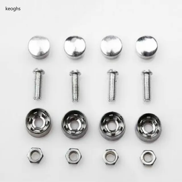 universal motorcycles car license plate screws anti theft screws free