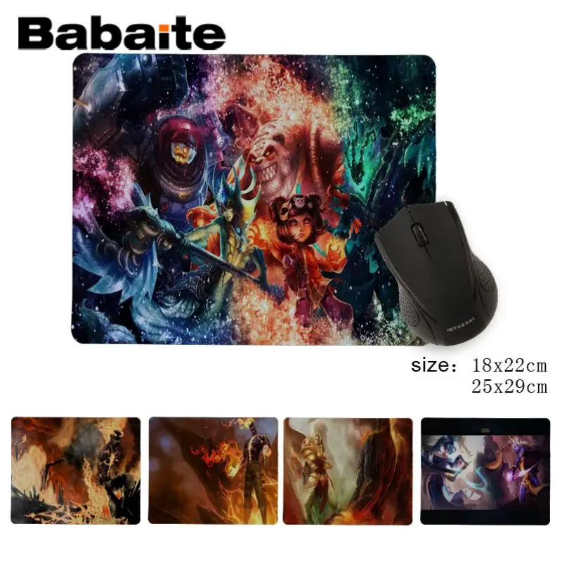 

Babaite LOL Brand Customized MousePads Computer Laptop Anime Mouse Mat Gaming Padmouse Gamer To Laptop Keyboard