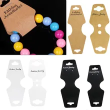 100x ювелирные изделия ожерелье браслет висячая Упаковка Дисплей бумажные карты