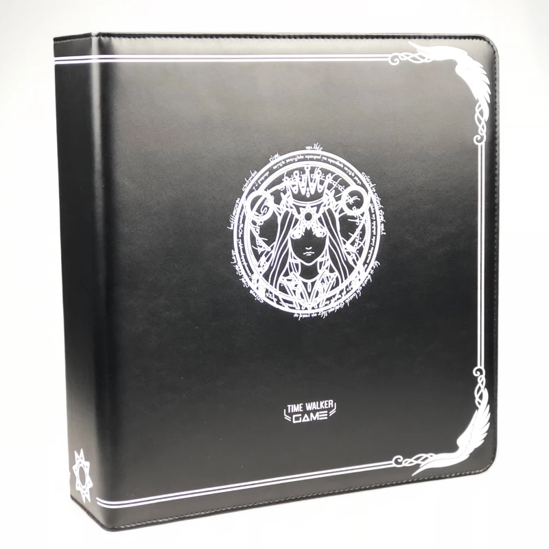

Time Walker Godness Cards Album for 9 Pockets Pages Cards Books for MGT/YU-GI-OH/Poke/FOW Cards Binder Hold Up To 50 Pages