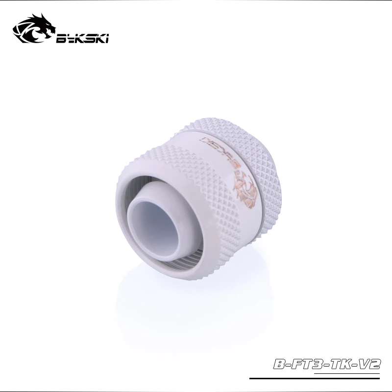 

2pcs Bykski 10X16mm soft tube fittings ,G1/4" hose pipe hand compression connector chasis water cooling accessories B-FT3-TK-V2