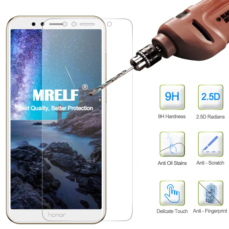Закаленное стекло для huawei Honor 7A Защитная пленка экрана DUA-L22 5 45 AUM-AL29 7 на Защитное Pro