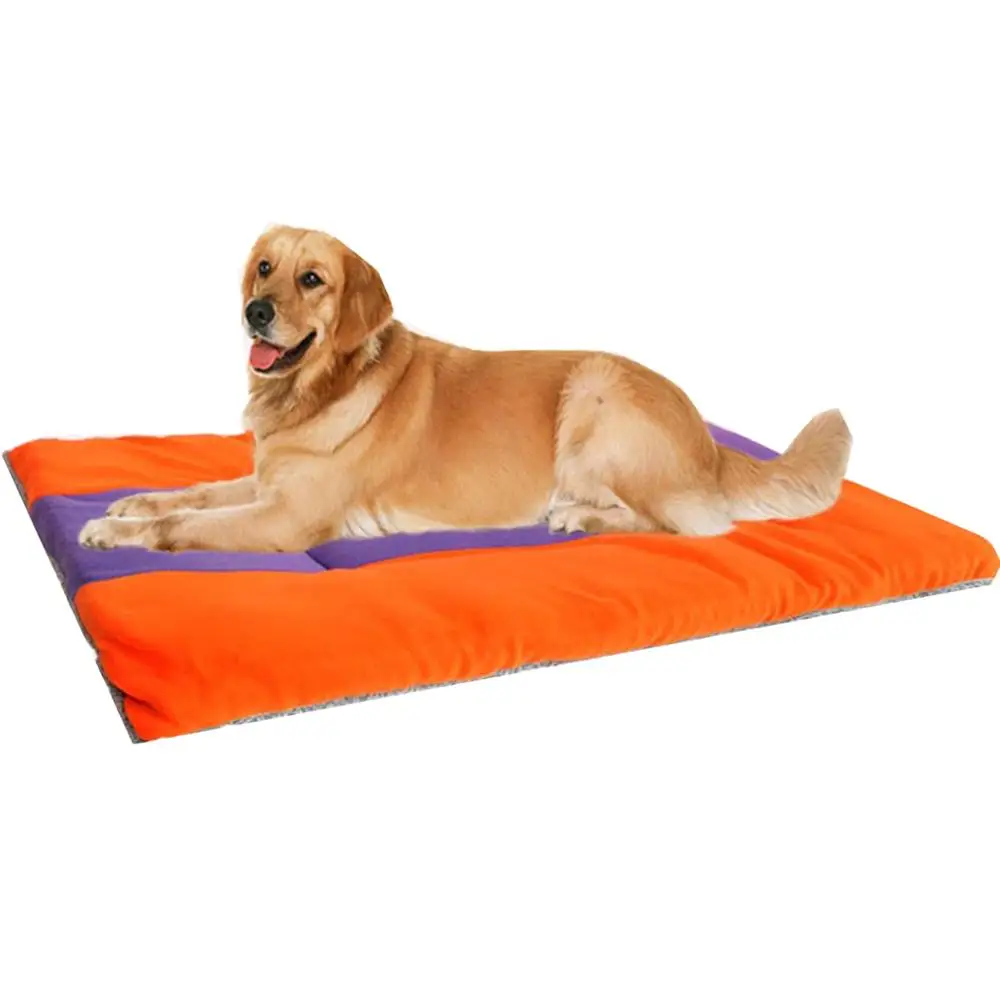 

MTL Dog Cat Cushion Mat Soft Puppy Sleep Bed Kennel Warm Thick Pet Blanket Pad Matress Sofa S-XL