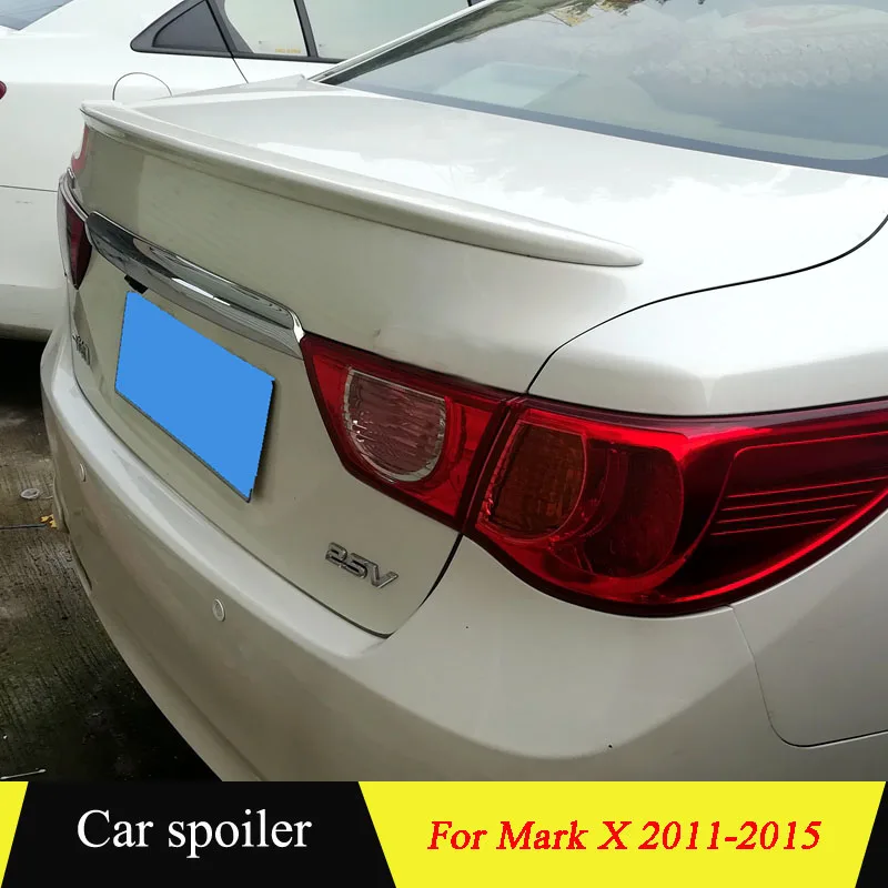Для Reiz Mark X задний багажник спойлер Высокое качество ABS Материал автомобиль спойлер заднего крыла для Toyota Mark X 2011 2012 2013 2014 2015