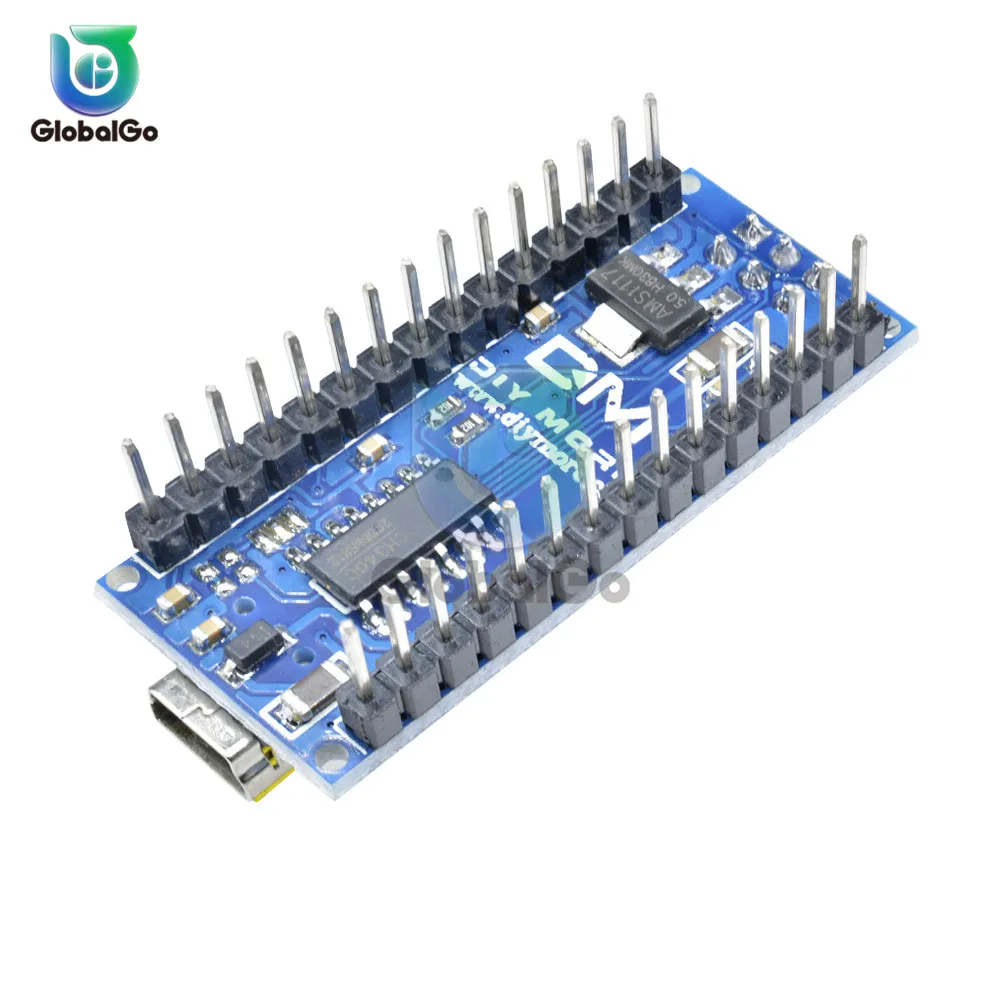 CH340 версия NANO V3.0 ATMEGA328P-MU мини чип мини USB контроллер совместим с Arduino USB драйвер