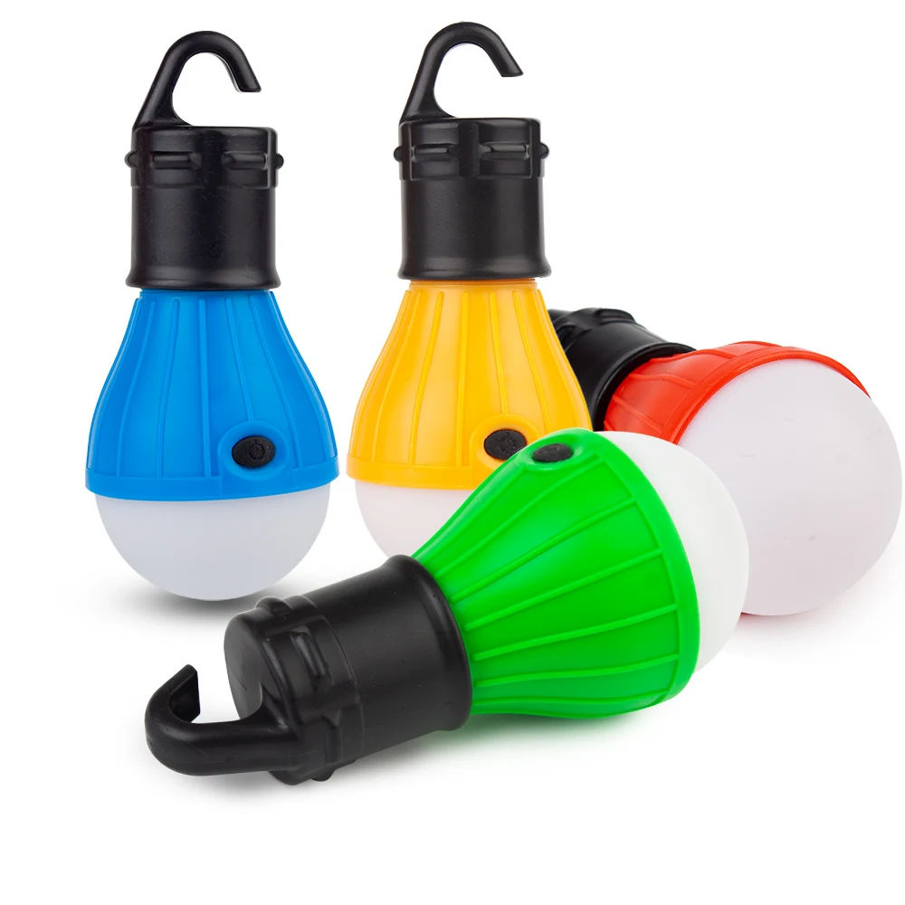 

Waterproof Portable Flashlights Tent Lamp LED Bulb Emergency Night Light Hanging Hook Flashlight For Camping