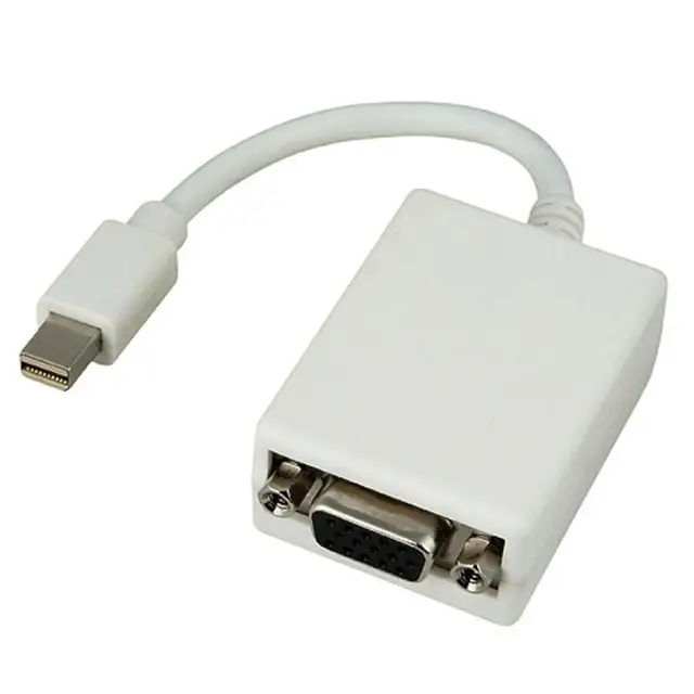 High Quality Mini Display Port to VGA Cable Converter Adapter for Apple