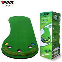 PGM Golf Putting Mat Golf Putter Trainer Carpet Big Feet Golf Trainer Mat Artificial Grass Carpet Professional Practice Indoor