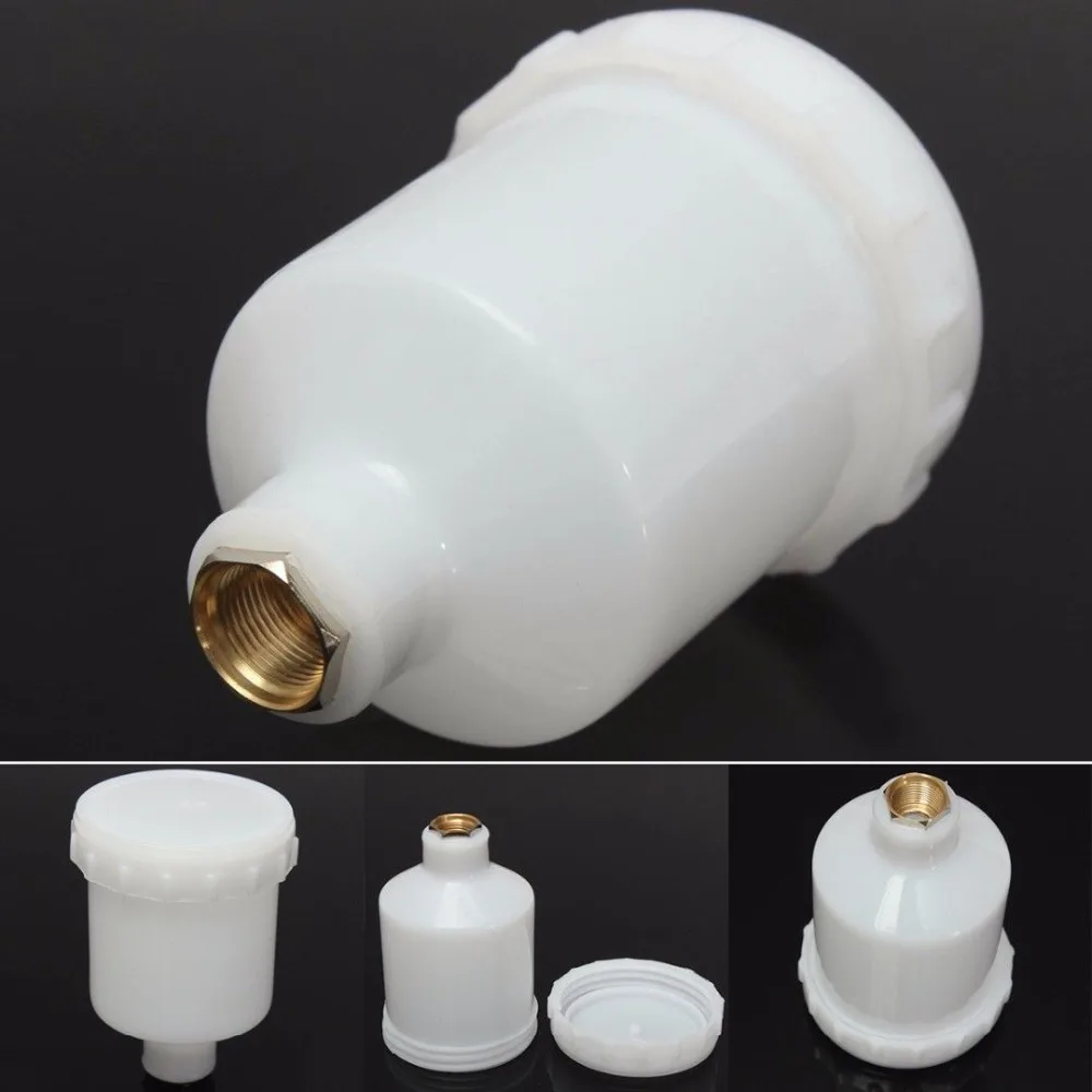 

125ML Plastic Paint Pot For H2000 R100 HVLP Gravity Manual Mini Spray Paint Gun Cup Pot Pneumatic Tool Accessories