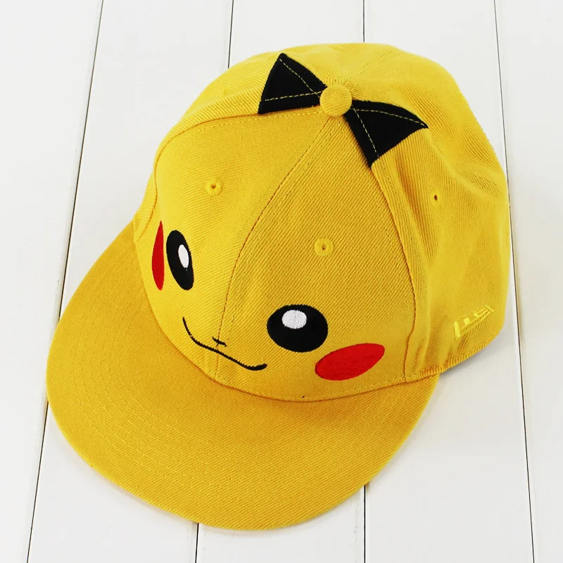 Cartoon Pokemon Pikachu Doraemon Kids Boy Girls Adjustable Baseball Hat Ball Cap