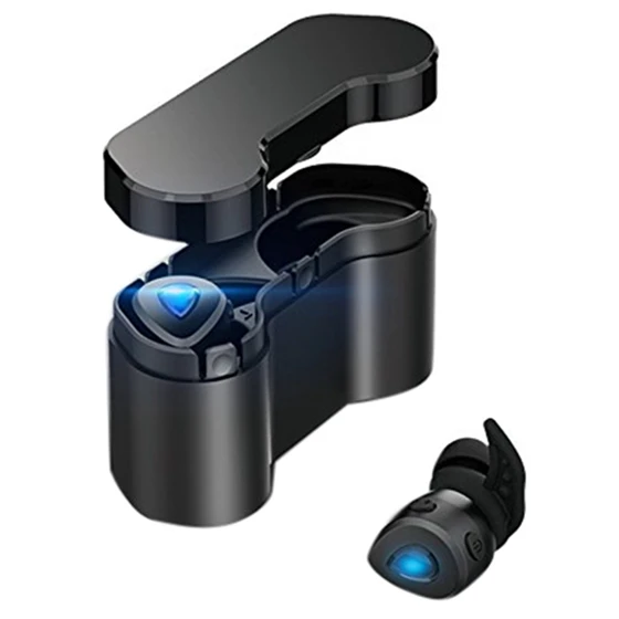 

Wonstart Wireless Earbuds, True Wireless Stereo Bluetooth 4.2 Headphones with Portable Charger, Cordless Sweatproof Earphones In