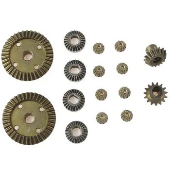 

12T 15T 24T 38T Metal Front Rear Differential/ Motor Driving Gear Upgrade Parts For Wltoys A959 A949 1/18 Rc Car