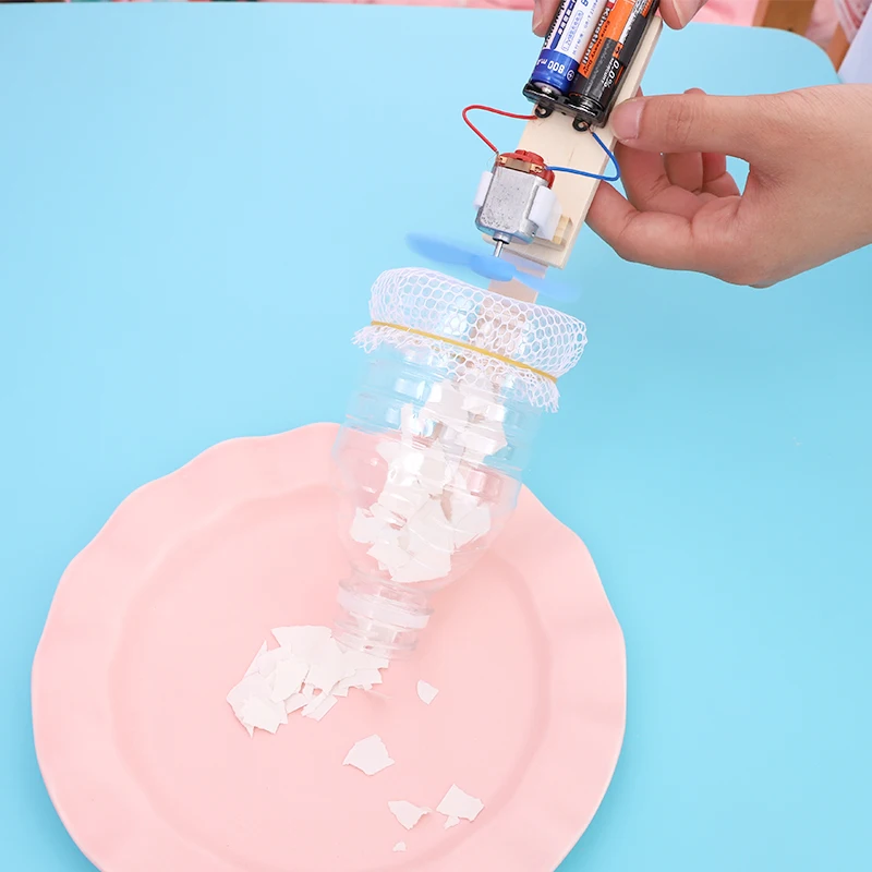 DIY пылесос модель монтажный комплект детский научный эксперимент игрушка