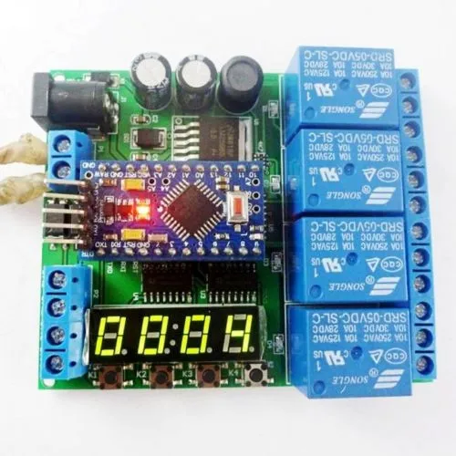 5V 12V 24V Pro mini PLC плата для Arduino светодиодный задержка цикла реле таймера времени diy