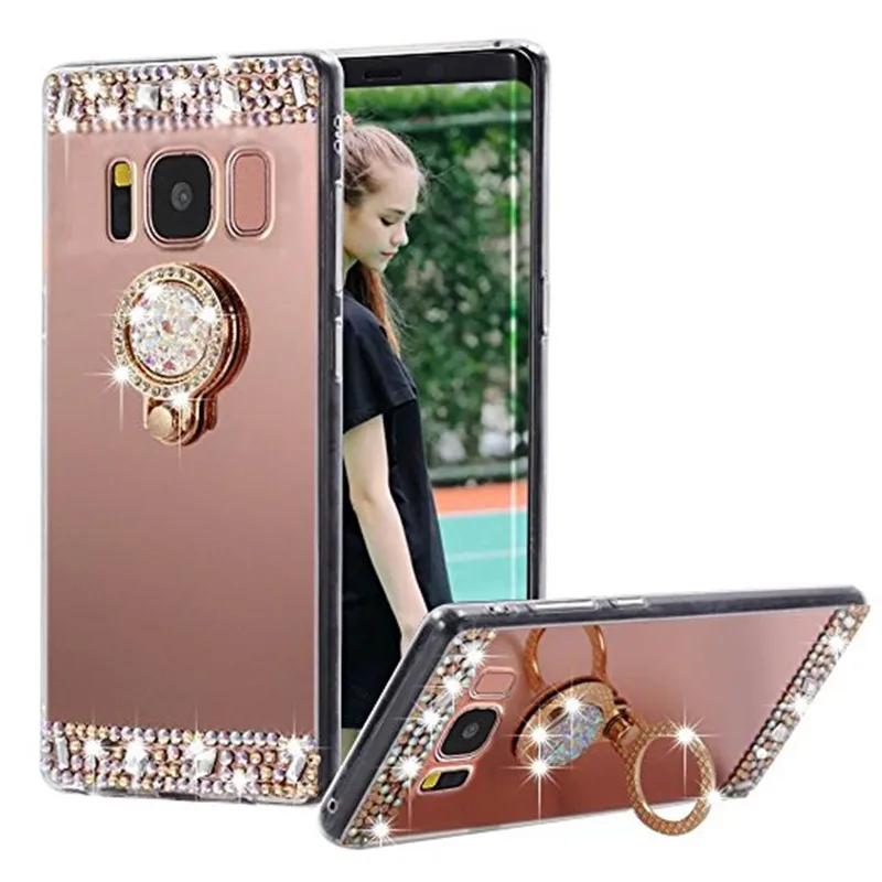 Чехол для телефона Samsung Galaxy S8 S9 S10E S10 A50 Note 8 J4 Plus J6 J7 Neo J5 J3 2016 A5 A7 2017 A6 A8 2018 зеркальный