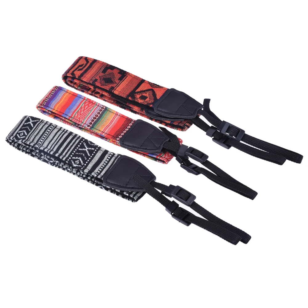 

For Vintage Camera Shoulder Neck Belt Strap Ethnic Style Camera Band Strap Handsfree For Canon Nikon Sony SLR DSLR Camera