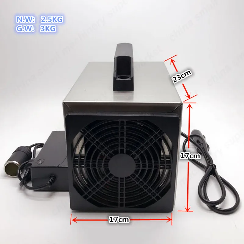 10 Гц/ч 0-20 Портативный коммерческих/домашнего использования O3 генератор озонатор машина очиститель воздуха дезодорирующий фильтр стерилизации удаления запаха