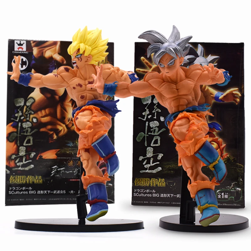 

Hot Action Figure Dragon Ball Z Super Saiyan Son Goku Ultra Instinct Figure PVC Son Gokou Figures Collectible Model Toy With Box