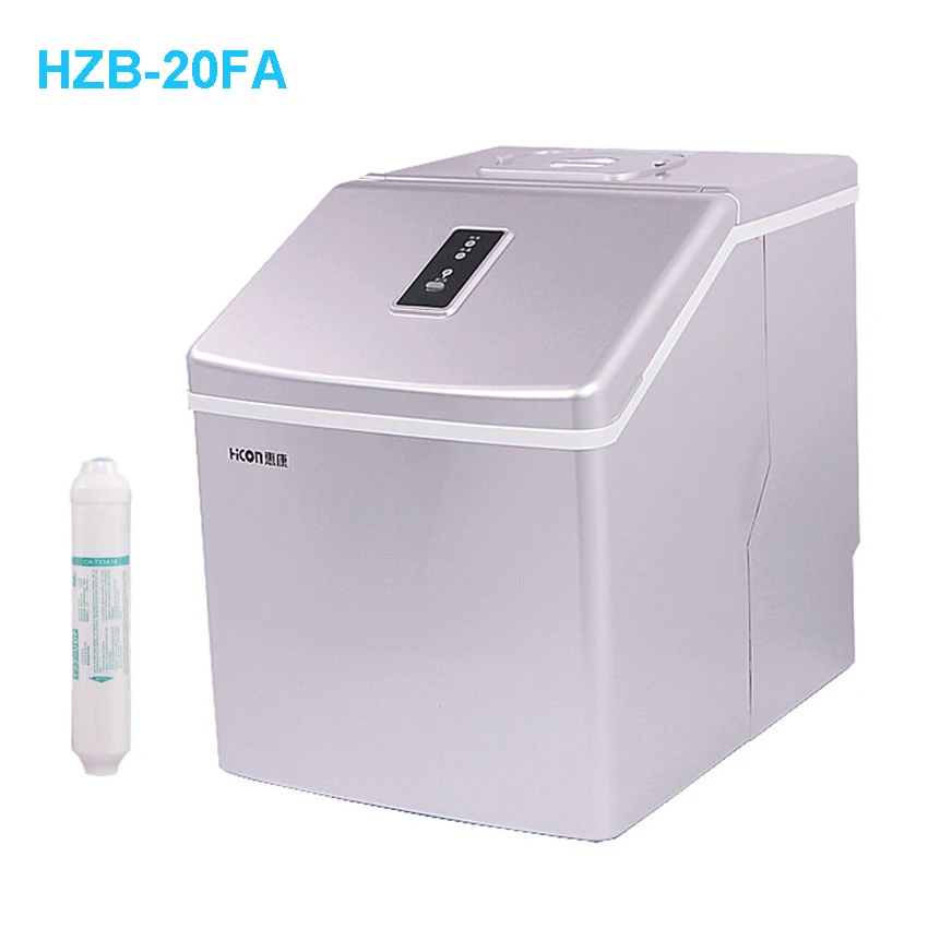 1 шт. hzb-20fa 25kgs/24 h 220 В коммерческих делать льда Ice Cube чайник |