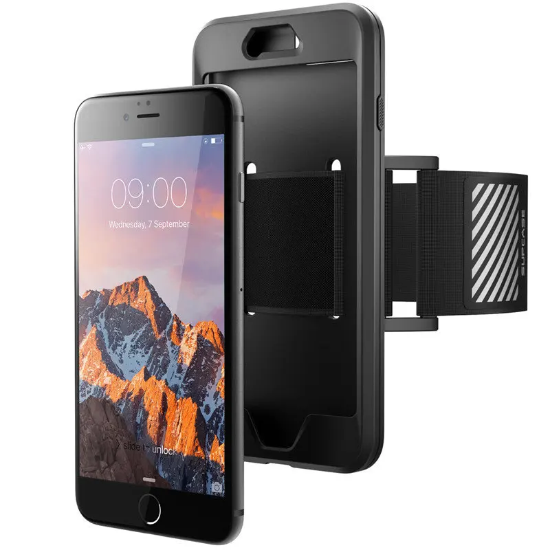 

For iPhone 7 Plus (2016),8 Plus (2017) Armband Case SUPCASE Easy Fitting Sport Running Armband WITHOUT Built-in Screen Protector
