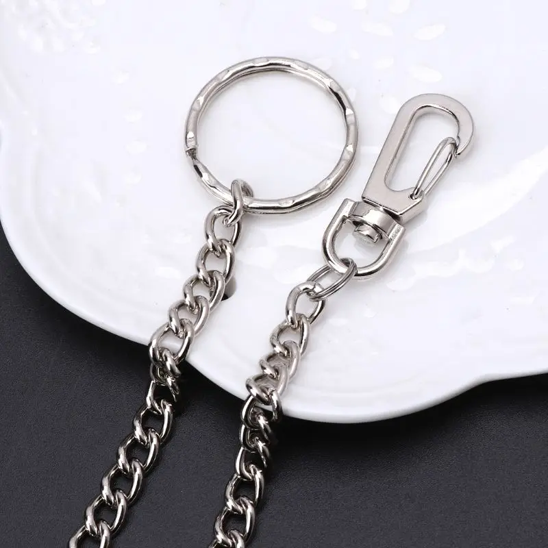 

Hip Hop Pants Chain Secure Travel Wallet Chain Heavy Duty Jeans Link Coil Leash