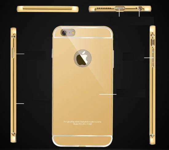 

Luxurious Mobile Shell Mirro Protective Covers Phone Case for LG K10