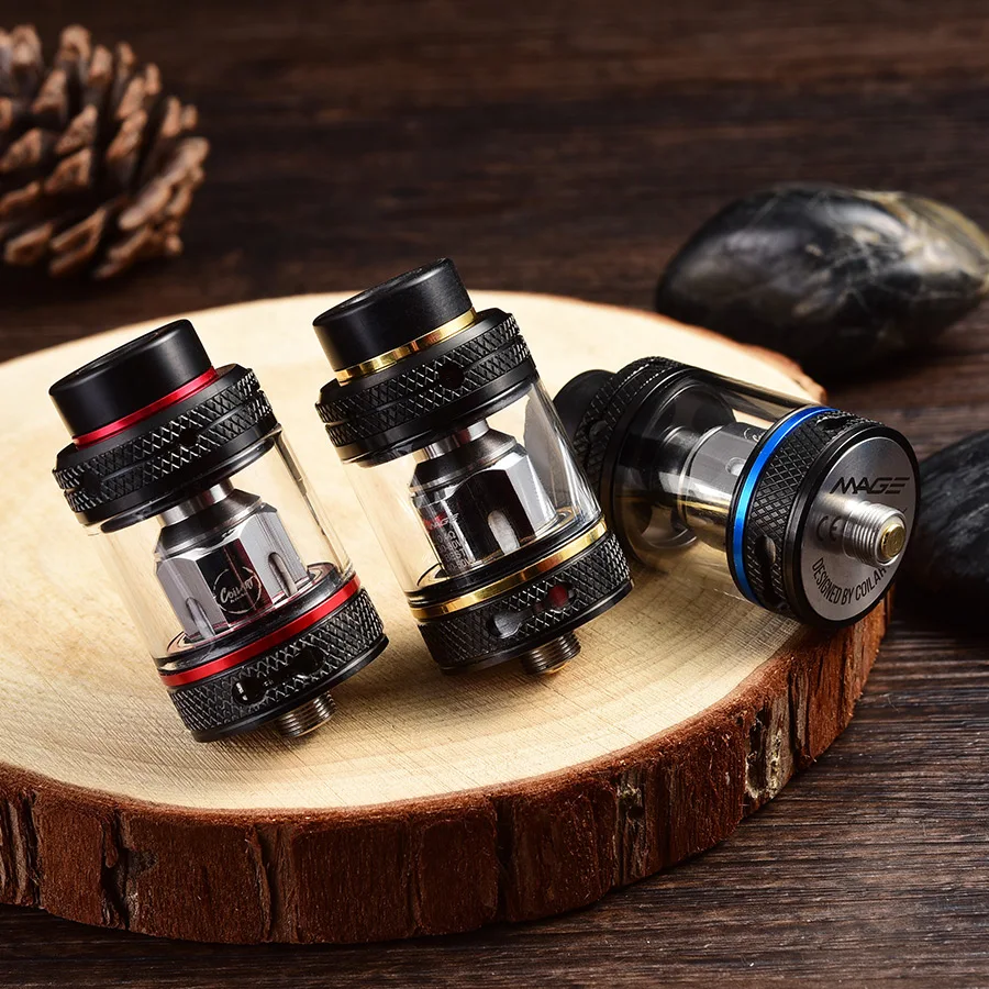 

Original CoilART Mage Subtank Atomizer 24mm Diameter 3.5ml Coilart Mage subohm Electronic cigarette Atomizer