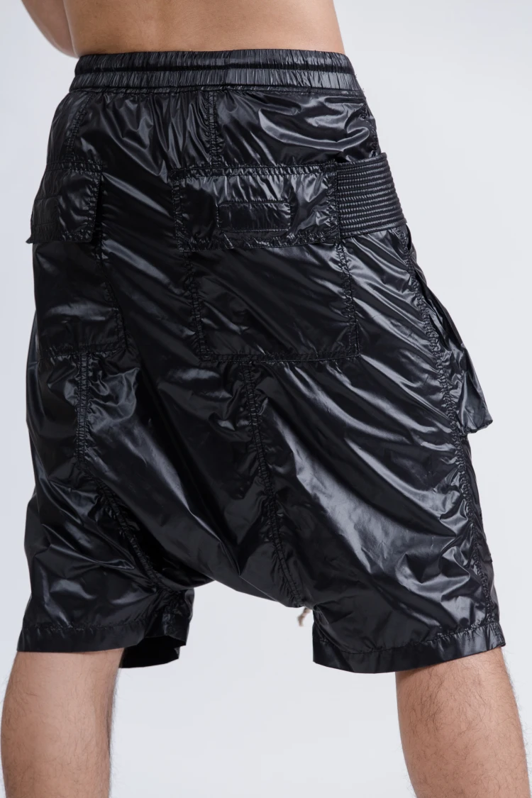 Owen Seak мужские повседневные короткие шаровары в готическом стиле мужская одежда Спортивные штаны летние женские свободные черные короткие