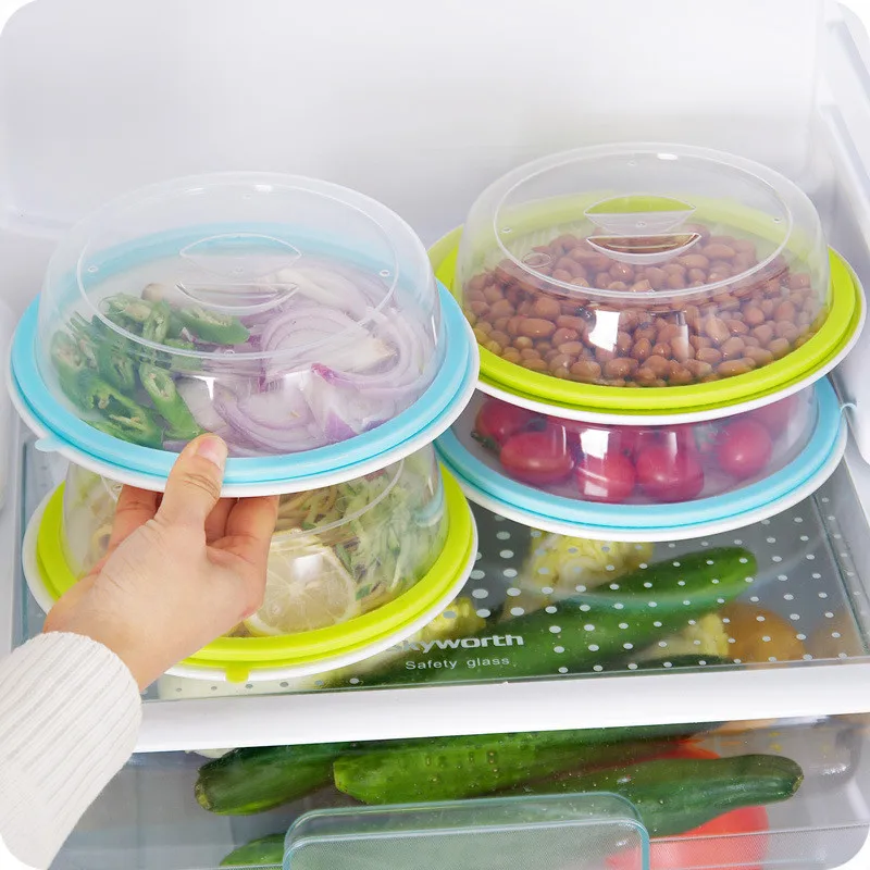 Compare Prices On Plastic Cover Plates Online Ping Low Multipurpose Microwave Plastic Plates Cover Sealing Lids Stackable Bowls Refrigerators Food Storage Tools Gadgets