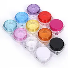 20 шт./лот 5 г крем баночка для косметических средств Пустые Тени для век макияж крем для лица бальзам для губ горшок красота бутылки для многоразового использования 8 цветов