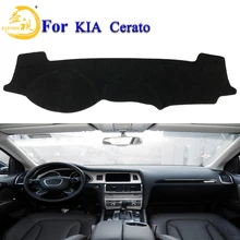 Easysee Dash коврик для защиты от солнца тенты приборная панель покрытие ковер анти-грязный коврик для KIA Cerato защита от пыли