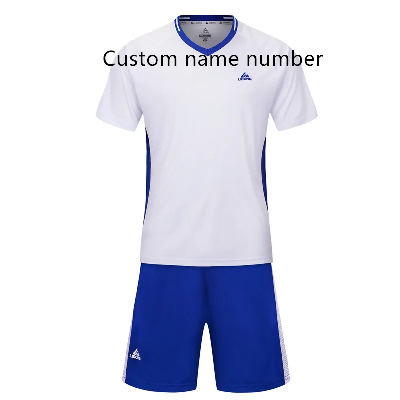 Men Child Soccer Jerseys Set Football Uniforms Training futbol maillot de foot voetbal tenue kids voetbalshirts Custom - Цвет: Customization-3