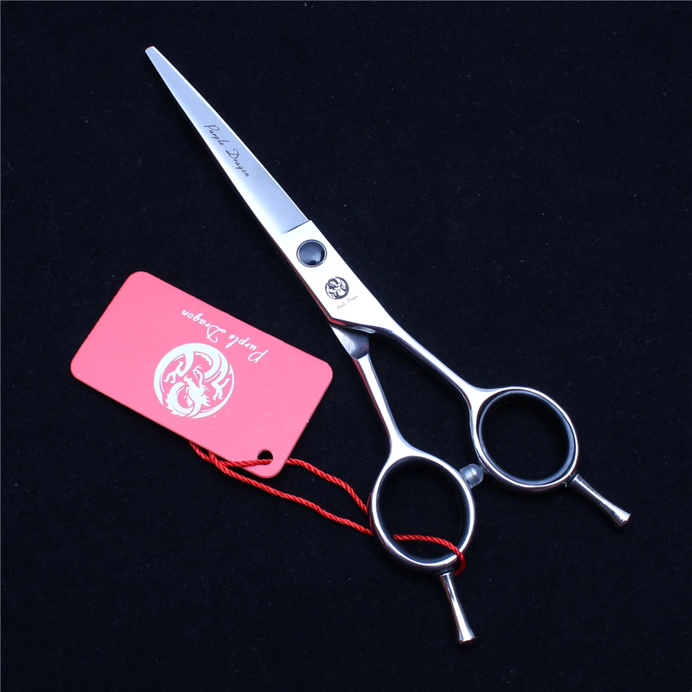 

7" 19.5cm 440C Purple Dragon Z1027 Barber Makas Cutting Scissors Normal Shears Hairdressing Scissors Professional Hair Scissors