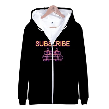 

2019 Trend Zipper Hoodie Men Dolan Twins Harajuku Streetwear Hoodie Matching Hoodies For Couples Customized Pattern Sweatshirts