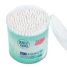 200 шт. Ватные палочки двойной Совет multi Средства ухода за мотоциклом для Детская безопасность тампоны Гибкая Белый Бумага палку хлопковые вкладыши qtips Средства для снятия макияжа