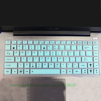 

Silicone Keyboard Skin Cover Protector For Asus VX5 VM480L VM400C V451LN W40CC W409LD W419 W419LD W408LD W418LD FX40 U47