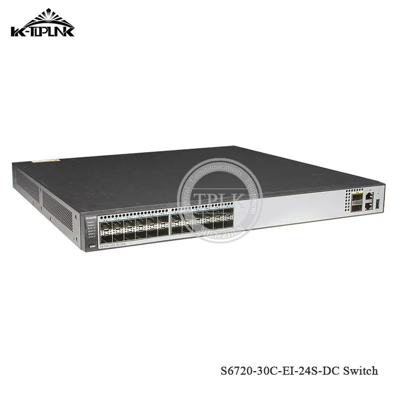 S6720 30C EI 24S DC фиксированные порты 24x10 GE SFP QSFP серии переключатели Лучшая цена +