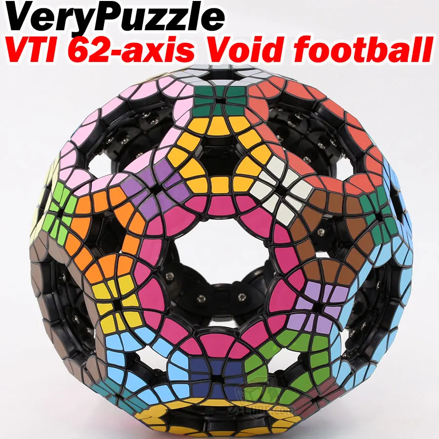 Головоломка, магический куб, VeryPuzzle VTI 62 axis Void, футбольный куб, мяч странной формы, профессиональная образовательная логика, твист, игрушки