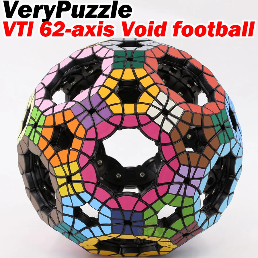 

Puzzle Magic Cube VeryPuzzle VTI 62 axis Void football cube ball strange shape professional educational logic twist wisdom toys