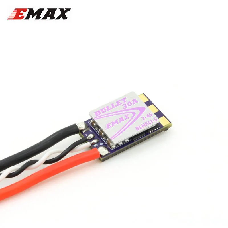 Оригинальный процессор Emax EMX-SC-1774 Bullet Series 30A 2-4S BLHELI_S ESC с поддержкой Onshot42 Multishot D-shot