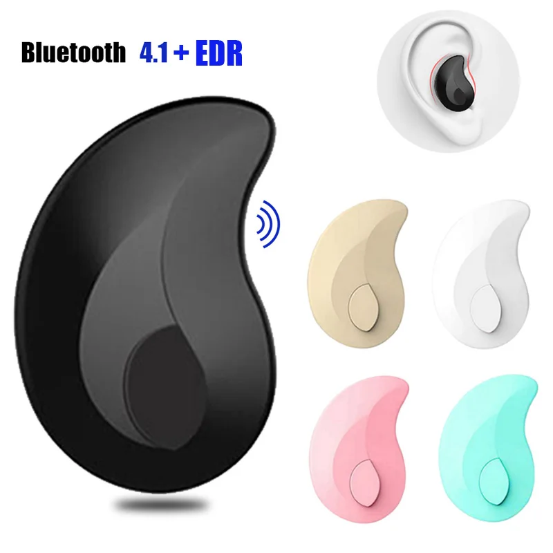 Новые миниатюрные Bluetooth наушники беспроводные портативные вкладыши S550 невидимая