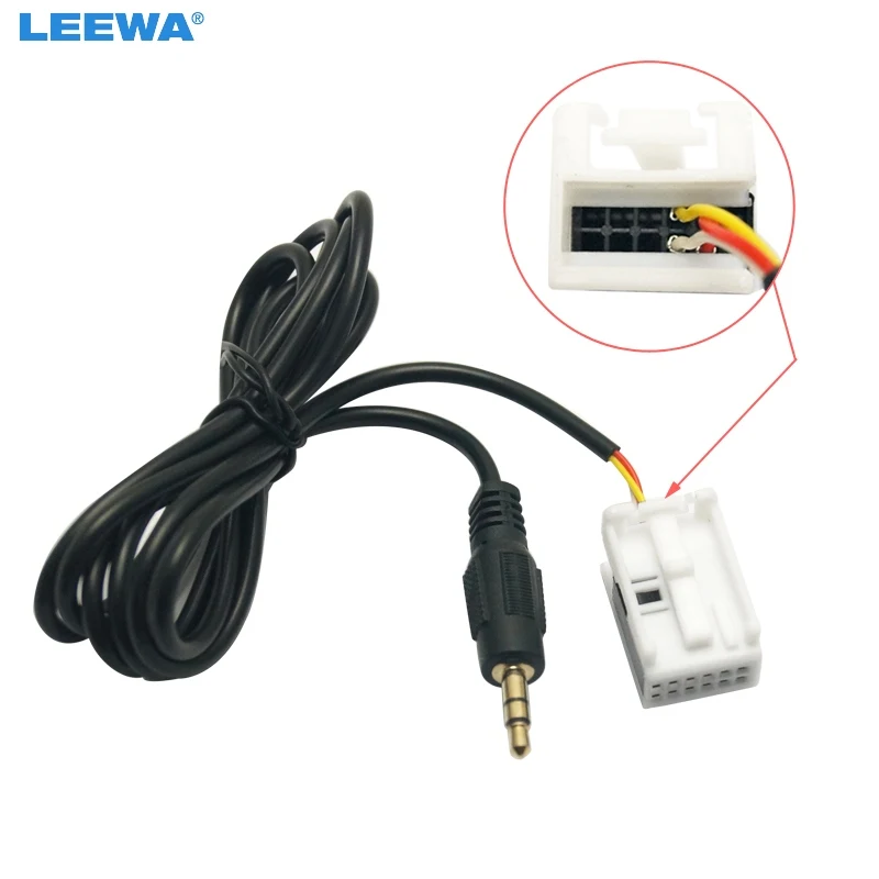 Strøm Krydret knap Leewa 10pcs Aux Audio Cable Adapter Aux Audio Harness For Peugeot 307 308  Citroen C2 C5 Rd4 #ca3963 - Cables, Adapters & Sockets - AliExpress